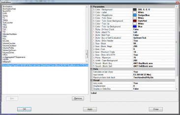 Magic-Tape-Parameters